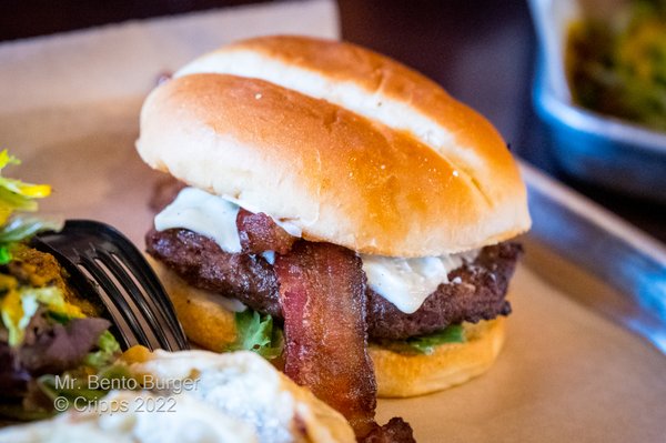 Photo of Mr. Bento Burger - Hillsboro, OR, US. Bacon Cheese Burger