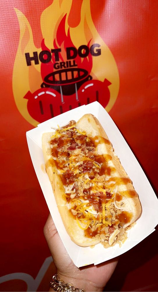 Hot Dog Grill Logo