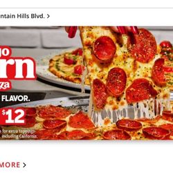 Pizza Hut - Their ad for their new pizza