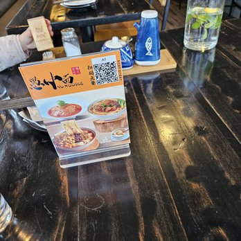 Yu Noodle - table setting - Noodles Near Me - Cupertino, California Yu Noodle - table setting - Noodles Near Me - Cupertino, California
