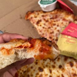 Papa Johns Pizza - Terrible service of "extra cheese" do yourself a favor and drive the extra 2 miles to the walnut street location