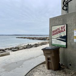 Niantic Bay Boardwalk - The eastern end of the boardwalk