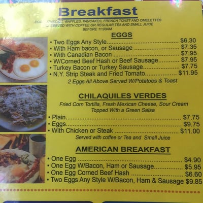 Menu photo 6 Pelham Cafe Pelham, NY