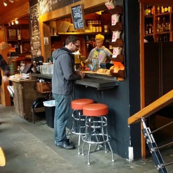 Citizen - Downstairs coffee shop/dining area.  Upstairs loft dining area. - Coffee & Tea Near Me - Seattle, Washington