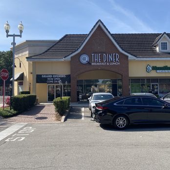 @ The Diner - Exterior of the Diner - Dr Phillips location - Breakfast & Brunch Near Me - Orlando, Florida