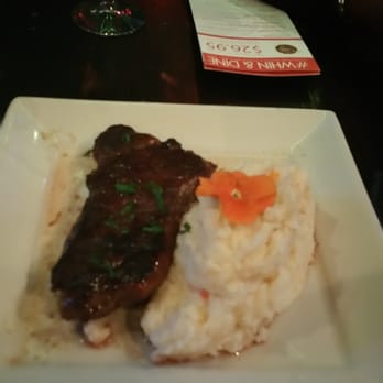 Sahara Cafe & Lounge - 14oz Shell steak. Crust was taste & with a nice crunch. Nicely seasoned. - Lounges Near Me - New York, New York Sahara Cafe & Lounge - 14oz Shell steak. Crust was taste & with a nice crunch. Nicely seasoned. - Lounges Near Me - New York, New York