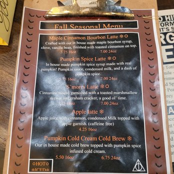 Platform 909 - Fall menu - Coffee & Tea Near Me - Chino Hills, California Platform 909 - Fall menu - Coffee & Tea Near Me - Chino Hills, California