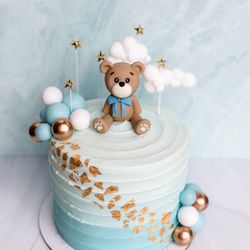 Hollywood Baked Goods - Blue Bear Cake- Can be ordered directly on our website