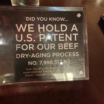 David Burke Prime - I did not know you hold a patent.  You can give it back as far as I am concerned. - Steakhouses Near Me - Mashantucket, Connecticut