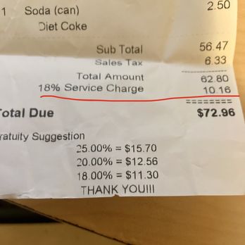 Cajun Seafood House - 18% service charge for no service! - Seafood Near Me - Los Angeles, California