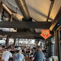 Blue Moon Beach Grill - Inside bar..