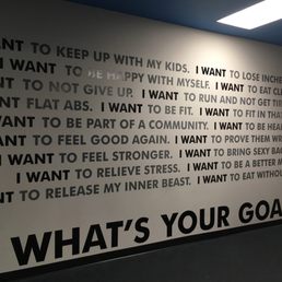 Goal Wall!!!