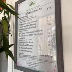 Green Leaf Body and Foot Massage - Massage enhancement menu