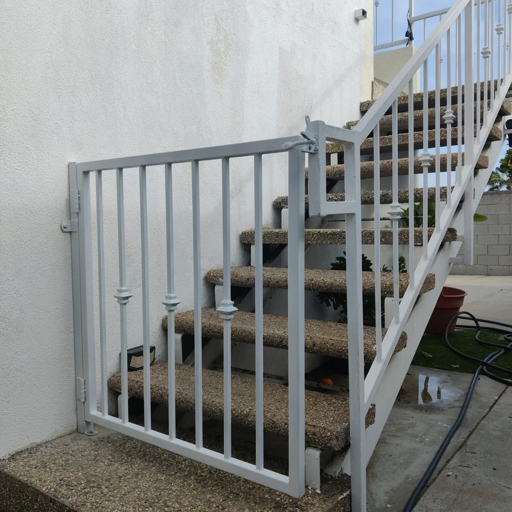 Barrientos Iron Work - After gate was installed. - Fences & Gates Near Me - los Angeles, California Barrientos Iron Work - After gate was installed. - Fences & Gates Near Me - los Angeles, California
