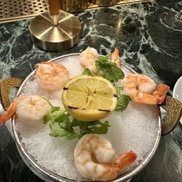 The $28 shrimp cocktail, came with 7 shrimp. The $28 shrimp cocktail, came with 7 shrimp.