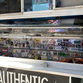 Corazón de Torta - a food truck with stickers on it - Food Trucks Near Me - Chula Vista, California