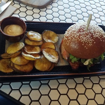 Mr Wednesday - Chicken burger! Highly Recommended. - Cafes Near Me - Fairfield, VIC