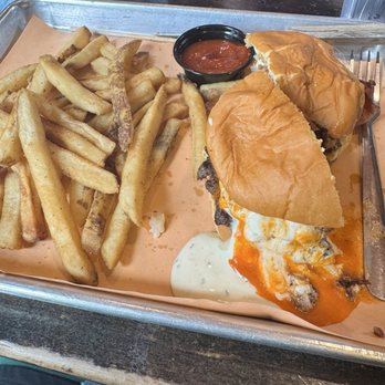 SoHo Social - Burger of the Month for December 2025 and seasoned fries - Bars Near Me - Homewood, Alabama SoHo Social - Burger of the Month for December 2025 and seasoned fries - Bars Near Me - Homewood, Alabama