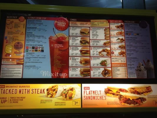 Menu photo 2 Sonic Drive-In Tigard, OR Menu photo 2 Sonic Drive-In Tigard, OR