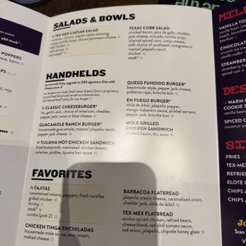 Rangers Republic - menu - Salad Near Me - Arlington, Texas Rangers Republic - menu - Salad Near Me - Arlington, Texas