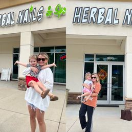 Exterior outside entrance of Herbal Nails & Spa - Pensacola, Florida Exterior outside entrance of Herbal Nails & Spa - Pensacola, Florida