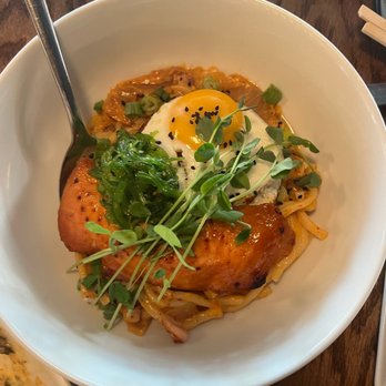 Nomad - Udon & salmon! So good. - Desserts Near Me - Bay Harbor, Michigan