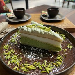 Pistachio Ricotta Cake