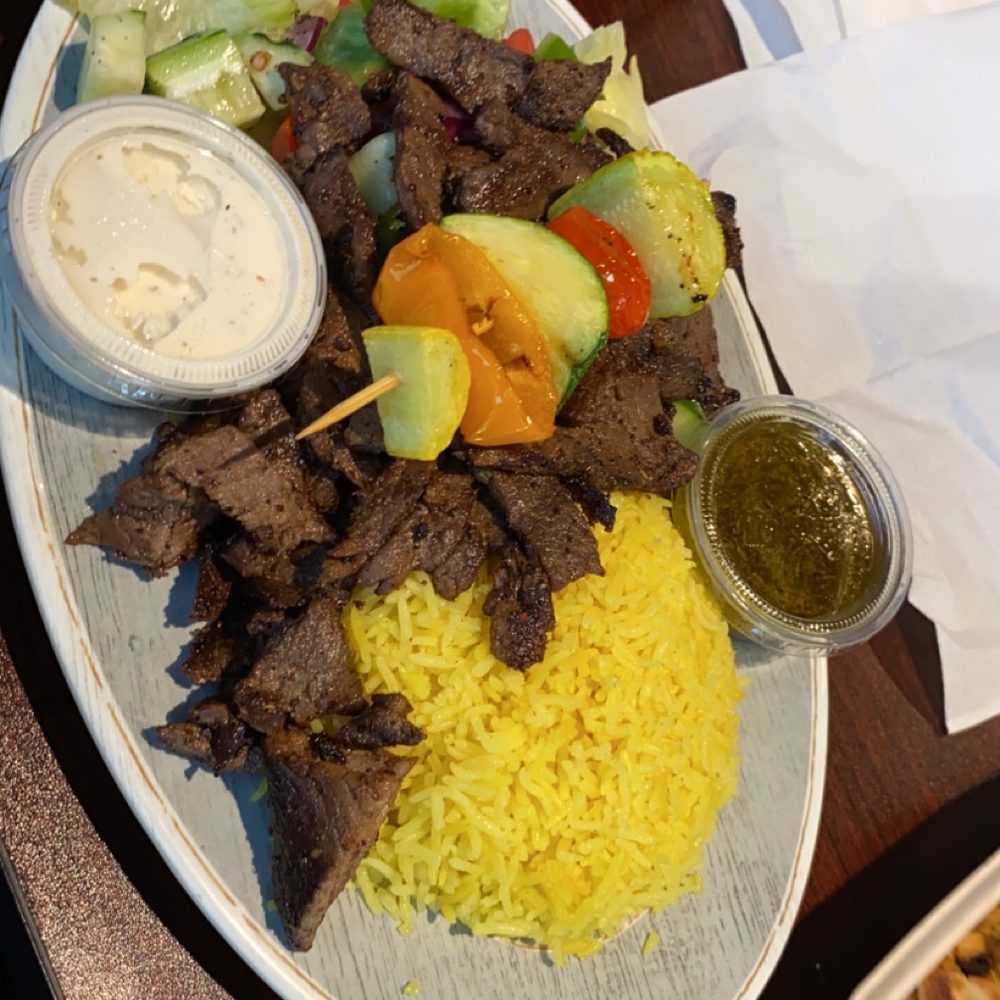 Cafe Ostro - Cafe Ostro Beef Salad Beef Shawarma Bowl - Mediterranean Near Me - Dalton, Georgia