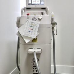 Palmetto Bay Medspa - Our Spectrum Laser has many capabilities including: laser hair removal, tattoo removal, IPL, skin resurfacing, diminish dark spots & more!
