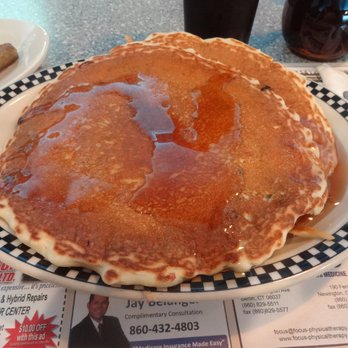 Uncle D's Diner - Short stack of blueberry pancakes, at Uncle D's Diner in East Berlin, CT. - New American Near Me - East Berlin, Connecticut Uncle D's Diner - Short stack of blueberry pancakes, at Uncle D's Diner in East Berlin, CT. - New American Near Me - East Berlin, Connecticut