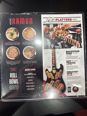 Menu photo 2 Rock N Roll Sushi Pensacola, FL Menu photo 2 Rock N Roll Sushi Pensacola, FL