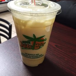 Morir Soñando- fresh swueezed oj and milk