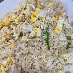 Lotus Thai Cafe - Crab rice always and reheats even better!