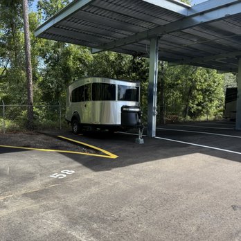 RecNation RV & Boat Storage - Camper at RecNation storage lot. - Self Storage Near Me - St Johns, Florida