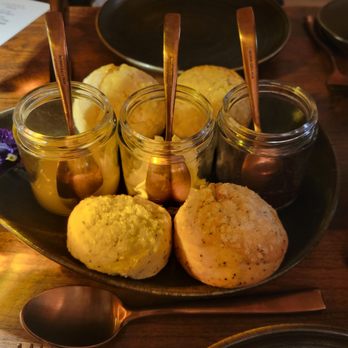 Map Room Tea Lounge - Scones with the jams and cream - Lounges Near Me - Boston, Massachusetts