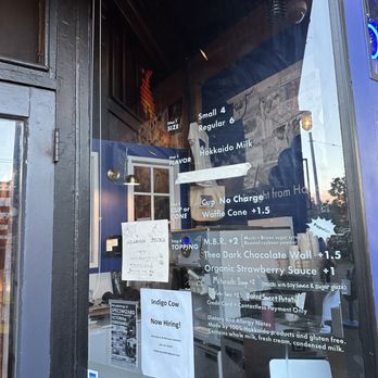 Indigo Cow - Menu - Ice Cream & Frozen Yogurt Near Me - Seattle, Washington