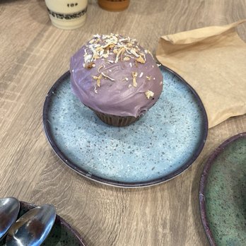 Aloha Stacks - Ube muffin - Breakfast & Brunch Near Me - Whittier, California Aloha Stacks - Ube muffin - Breakfast & Brunch Near Me - Whittier, California