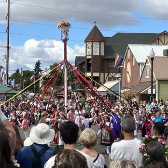 Mount Angel Oktoberfest - Maypole dance - Festivals Near Me - Mount Angel, Oregon