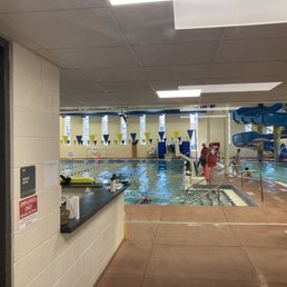 Montclair pool. 25 max cap in kiddo pool today