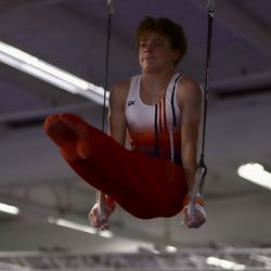 Gyminny Kids Carlsbad - NCG Carlsbad showing strength on rings