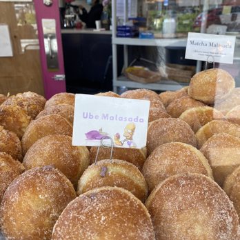 Fuji Bakery - Ube and matcha malasada - Bakeries Near Me - Seattle, Washington Fuji Bakery - Ube and matcha malasada - Bakeries Near Me - Seattle, Washington