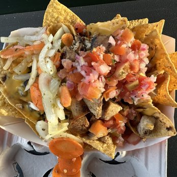 Orlando's Caribbean BBQ - Chicken Nachos - Caribbean Near Me - San Francisco, California Orlando's Caribbean BBQ - Chicken Nachos - Caribbean Near Me - San Francisco, California