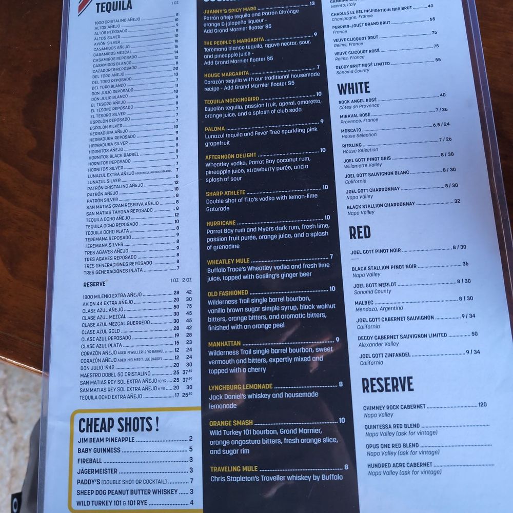 Menu Menu