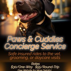 Kristal's Paws and Cuddles - Ask me about KPAC's Paws & Cuddles Concierge Service!