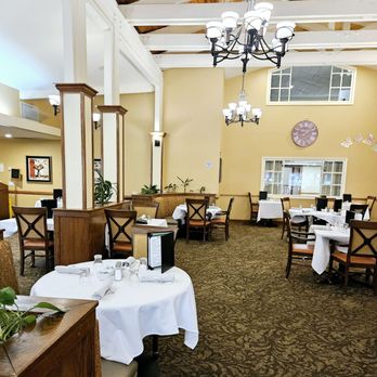Cypress Court - Dining room - Retirement Homes Near Me - Escondido, California Cypress Court - Dining room - Retirement Homes Near Me - Escondido, California