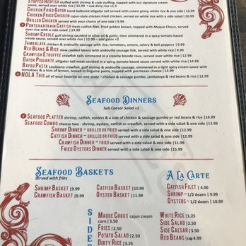 Maxine's Gumbo House - Menu - Cajun/Creole Near Me - Manor, Texas