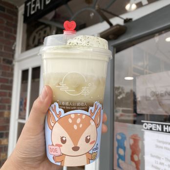 Feng Cha Teahouse - Jasmine cream top - Bubble Tea Near Me - Costa Mesa, California Feng Cha Teahouse - Jasmine cream top - Bubble Tea Near Me - Costa Mesa, California