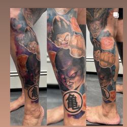 Our Lady Of Ink Tattoo - Dragon ball sleeve