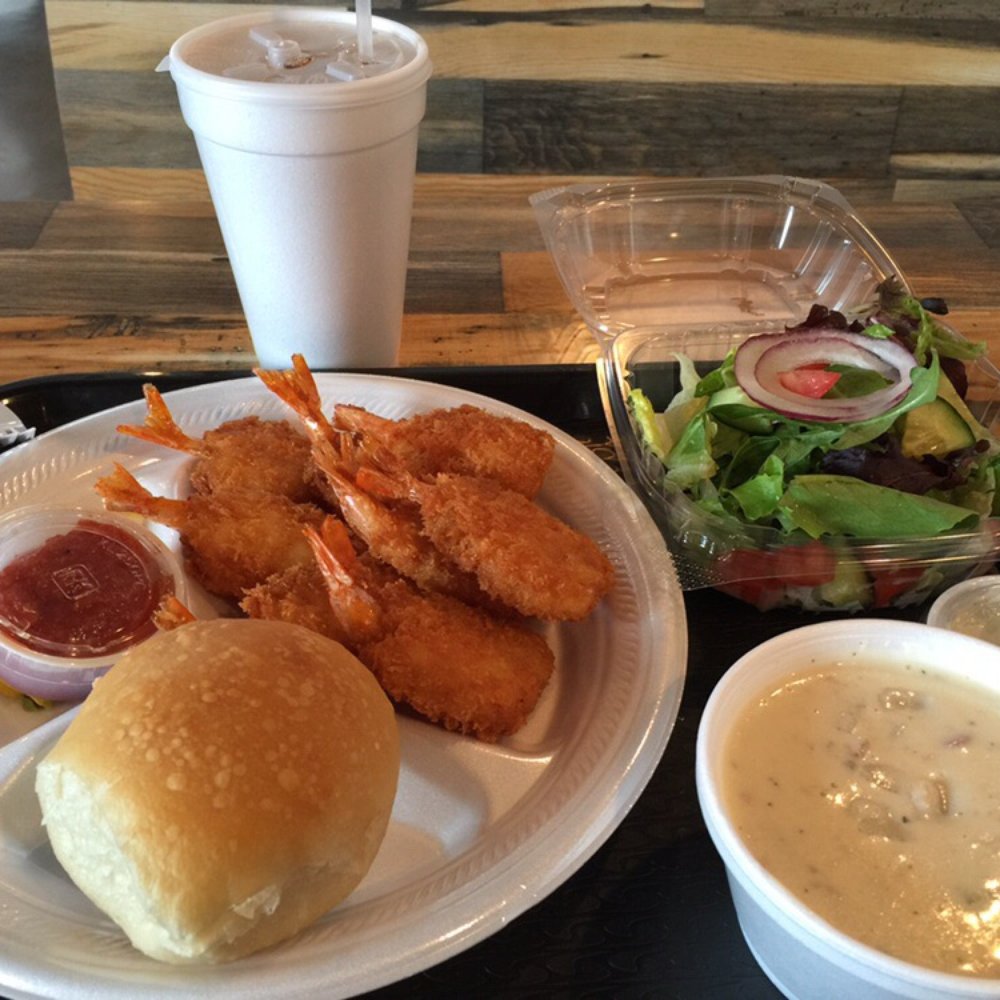 Jim's Ground - Shrimp plate - Burgers Near Me - Rochester, New York