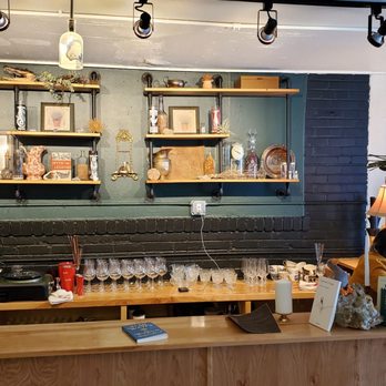 Ferino Distillery - the bar and shelves of the shop - Distilleries Near Me - Reno, Nevada